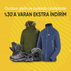 [hepsiburada] Outdoor Giyim Ürünlerinde İndirimli Fiyatlara EK %30 İNDİRİM DAHA!