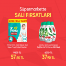 [hepsiburada] Süpermarket Ürünlerinde Salı Fırsatı %50'ye VARAN İNDİRİMLER!