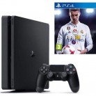 [Gittigidiyor] SONY PS4 SLIM 500GB + FİFA 2018 OYUN (CUH-2016A) YENİ SLİM KASA + 24 AY GARANTİLİ - 1399.00 TL