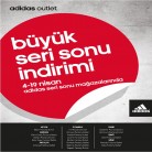  4 - 19 Nisan 2015 Adidas Outlet Seri Sonu İndirimi