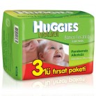 [CarrefourSa] 2 Al 1 Öde Huggıes Banyo Ferahlığı Islak Mendil 3'lü - 3,95TL