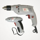 500 W Darbeli Matkap + 3.6 V Akülü Vidalama