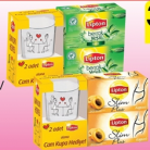 [A101] Lipton Çay Çeşitleri ve Yanında Cam Kupa Hediyesi ile 5,90TL