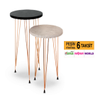 [BIM] 2’li Modern Zigon Sehpa Mermer Desenli 75.00TL - 19 Ekim 2018