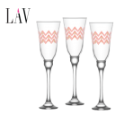 [BIM] 3'lü Desenli Ayaklı Meşrubat Bardağı 8.95TL - 26 Ekim 2018