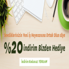 Çiçek Sepeti %20 İndirim Kuponu