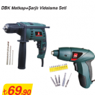  DBK Matkap + Vidalama Seti