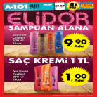 [A101] Elidor Sampuan Alana Elidor  Sac Kremi 1 TL 