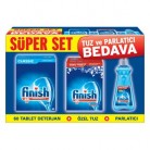 Finish Powerball 60 lı Tablet Parlatıcı ve Tuz hediyeli Trio Set