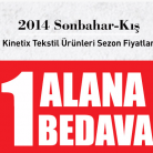 [Flo] Seçili Kinetix Tekstil ürünlerinde 1 Alana 1 Bedava