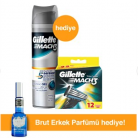 Gillette Mach3 Yedek Tıraş Bıçağı 12'li