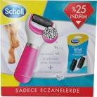 [GittiGidiyor] Scholl Velvet Smooth Pembe Elmas Taneleri ile + 2'li Yedek Başlık Ayak Törpüsü 46TL - 12.07.2019