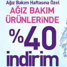 Gratis'de Ağız Bakım Ürünleri %40 İndirimli