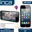 iPhone 5 Uyumlu Mat Şeffaf Ekran Koruyucu