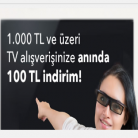 Kliksa 1000TL'ye 100TL İndirim Kuponu