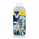 [kliksa] Gillette Mach3 Yedek Tıraş Bıçağı 4lü + Tıraş Makinesi - 19,90TL