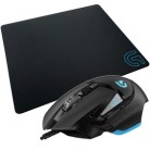Logitech G502 Proteus Core Gaming Mouse ve G240 Mousepad Birlikte