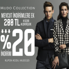 Mudo Ürünlerinde 200TL ve Üzeri Alışverişlerde %20 İndirim Kuponu