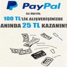 CarrefourSA'da Paypal ile 100TL ve Üzeri Alışverişlerde 25TL İade