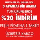Sile.com.tr'de Tüm Ürünlerde %20 İndirim