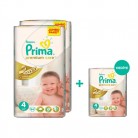[Hepsiburada] Prima Bebek Bezi Premium Care 4 Beden Maxi 2'li Mega Paketi (Tekli Paket Hediye!)