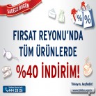 Tchibo Fırsat Reyonu'nda Tüm Ürünlerde %40 İndirim