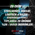[Zoccoshop] 29 Ekim'e Özel 29 Farklı Üründe %29'a Varan İndirimler 